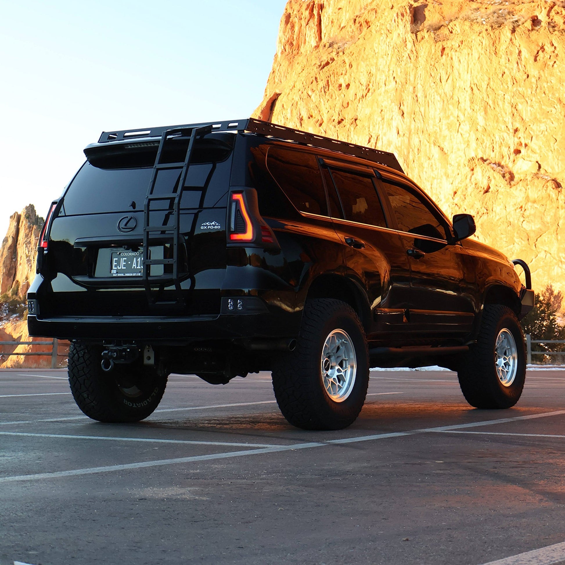Flush Mount LED Tail Lights 2010-2023 Lexus GX460 Toyota Prado Sequential Lensless by ORACLE Lighting