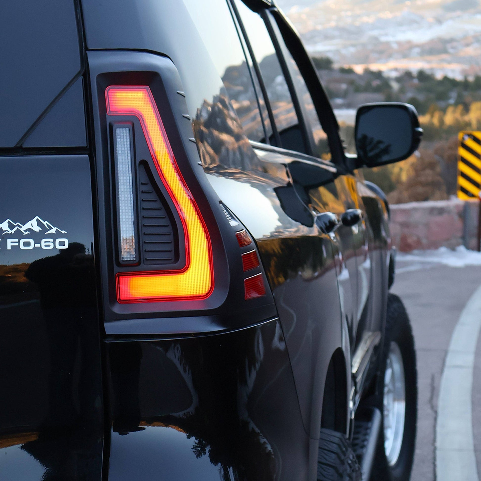 Flush Mount LED Tail Lights 2010-2023 Lexus GX460 Toyota Prado Sequential Lensless by ORACLE Lighting