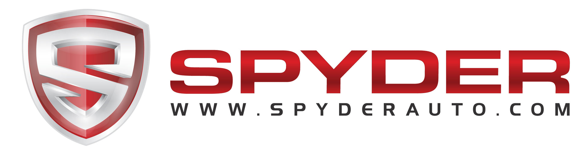 (Spyder Signature) Projector Headlights - Version 3 - Dual U DRL - Black by Spyder Auto