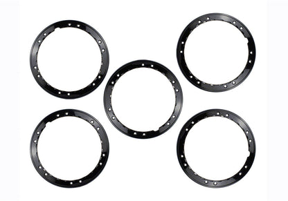 2021-2025 Bronco Beadlock Trim Ring Kit-Black by Ford Performance Parts