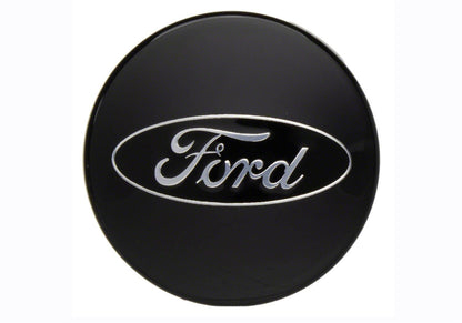 Ford Car Black And Chrome Wheel Center Cap Kit by Ford Performance Parts