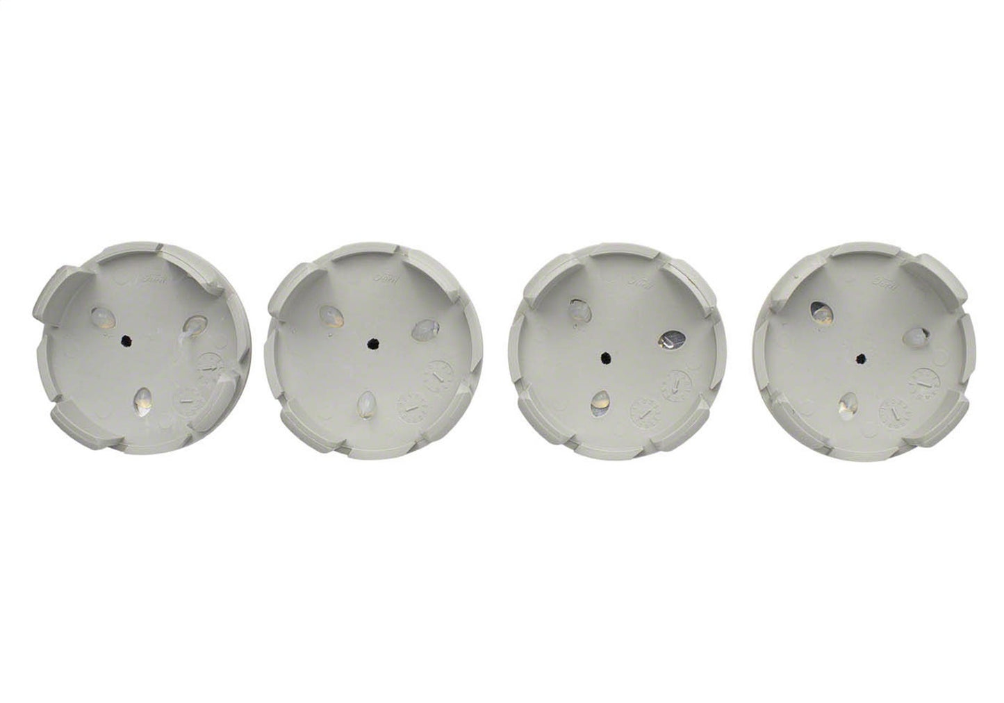 Ford Car Black And Chrome Wheel Center Cap Kit by Ford Performance Parts