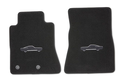 2015-2025 Mustang Black Floor Mats by Ford Performance Parts