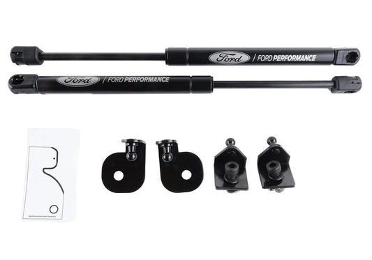 2005-2014 Mustang Hood Lift Kit With Laser Engraved Ford Performance Logo by Ford Performance Parts