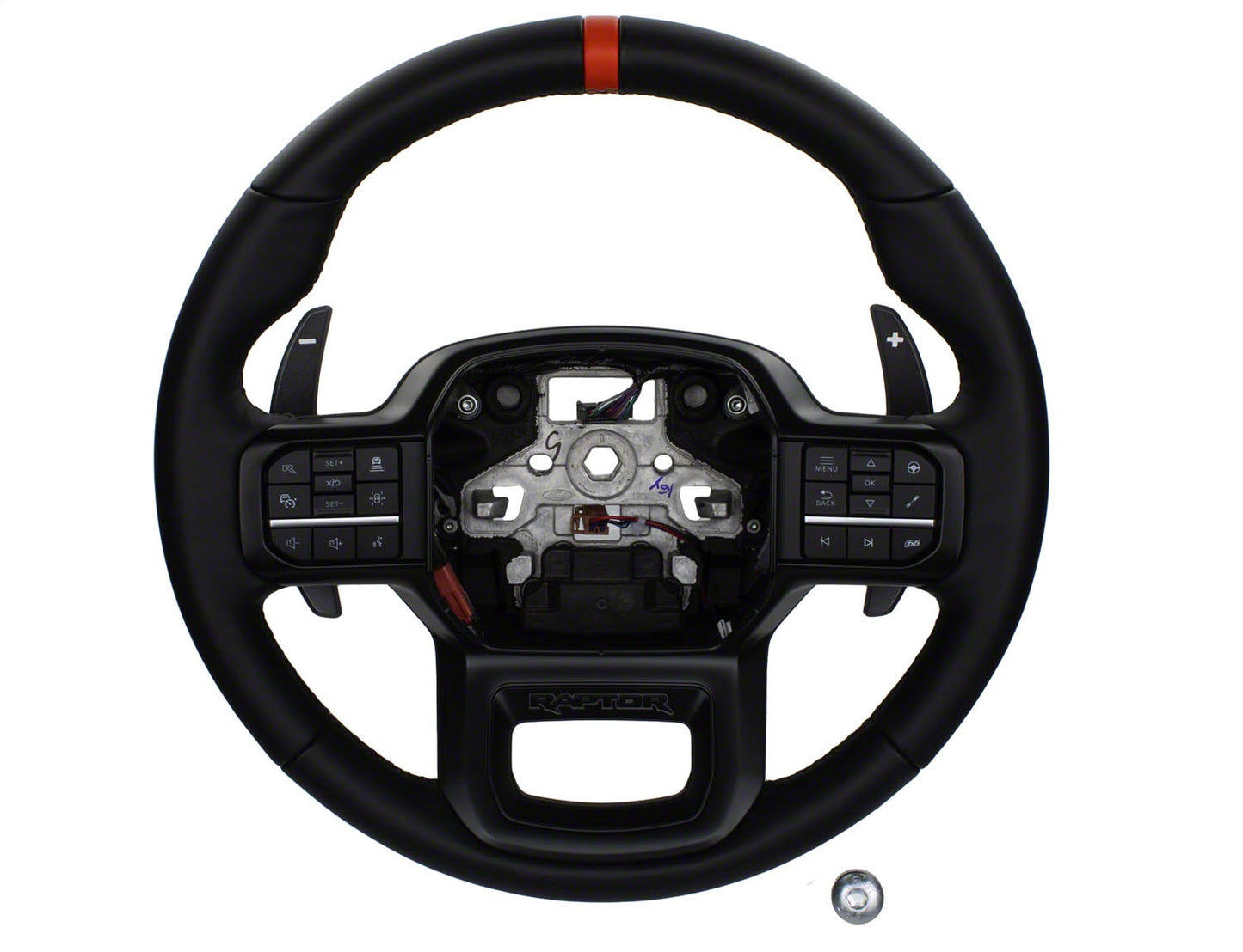 2021-2024 F-150 Raptor Steering Wheel Kit-Black by Ford Performance Parts