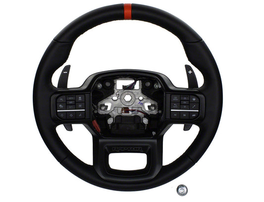 2021-2024 F-150 Raptor Steering Wheel Kit-Black by Ford Performance Parts