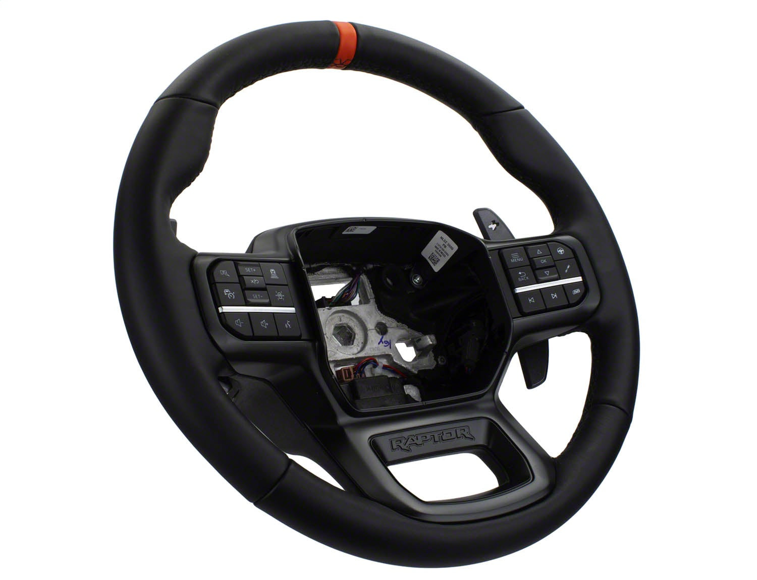 2021-2024 F-150 Raptor Steering Wheel Kit-Black by Ford Performance Parts