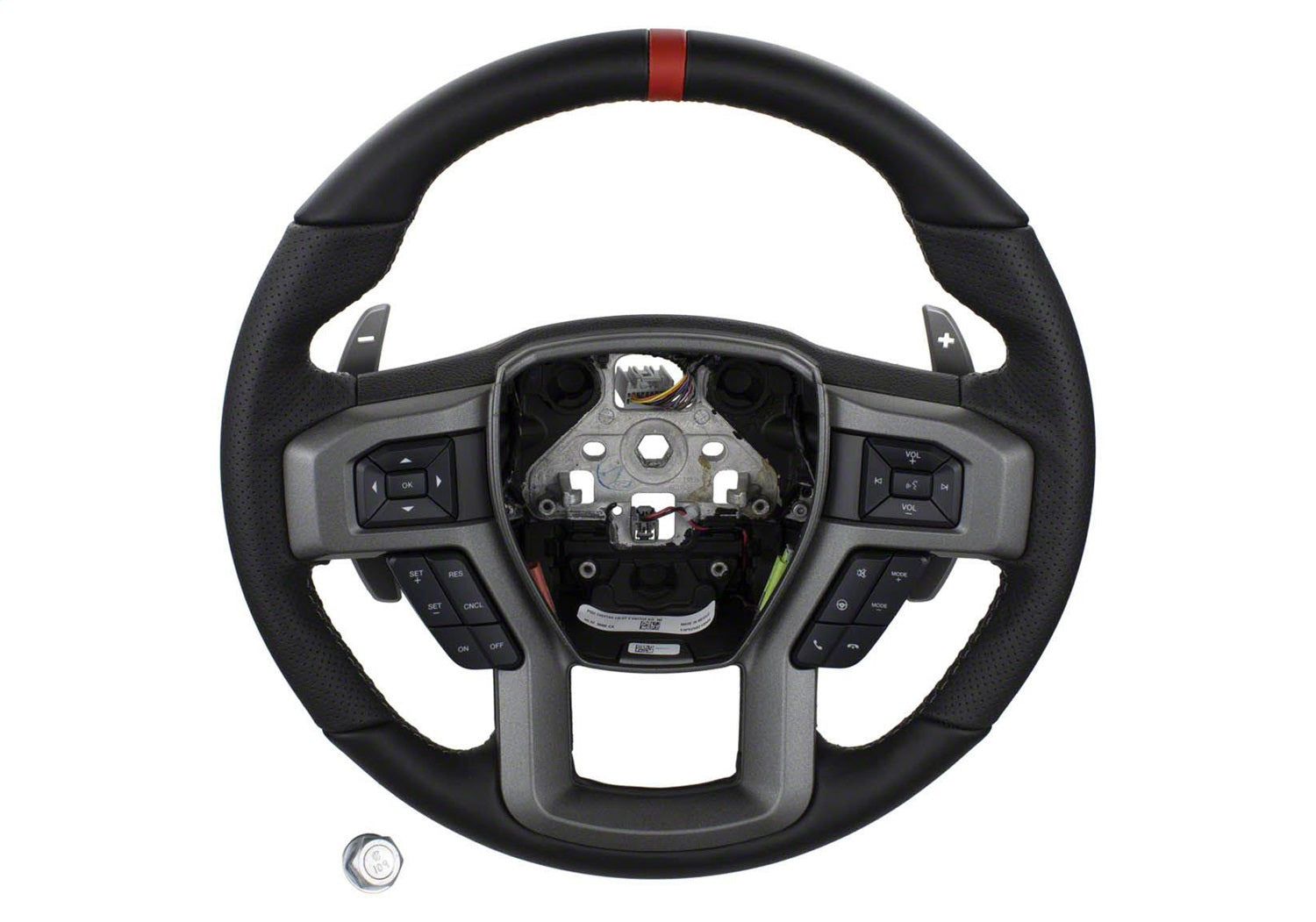 2015-2018 F-150 Raptor Performance Steering Wheel Kit-Red Sightline by Ford Performance Parts