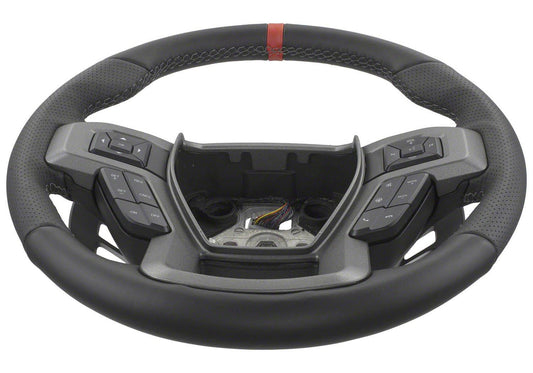2015-2018 F-150 Raptor Performance Steering Wheel Kit-Red Sightline by Ford Performance Parts