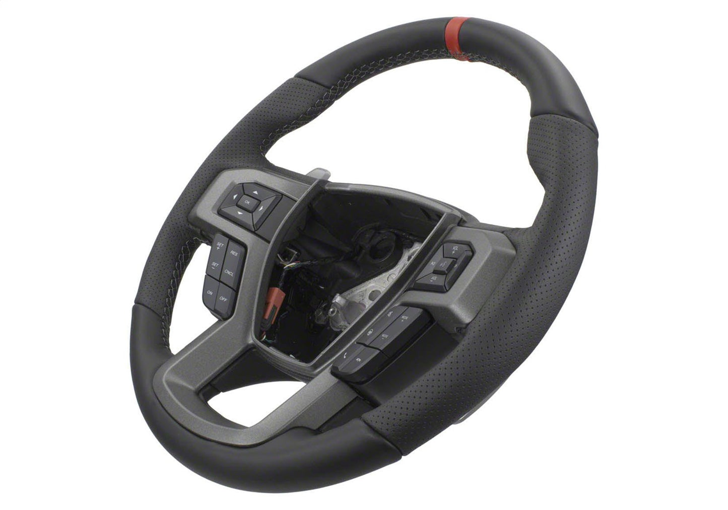 2015-2018 F-150 Raptor Performance Steering Wheel Kit-Red Sightline by Ford Performance Parts