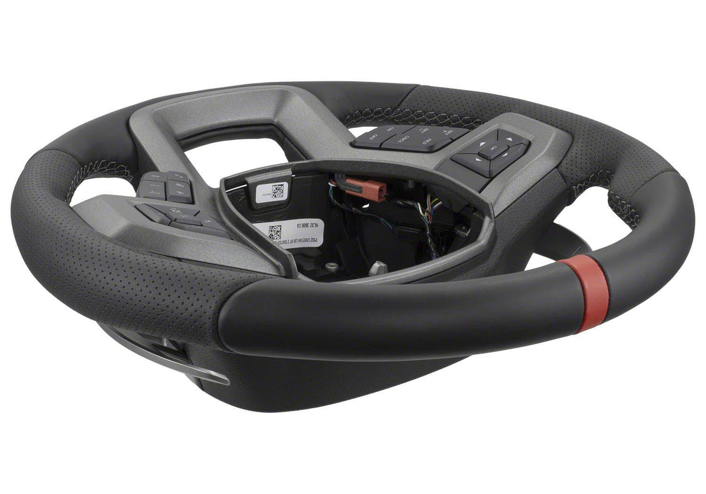 2015-2018 F-150 Raptor Performance Steering Wheel Kit-Red Sightline by Ford Performance Parts