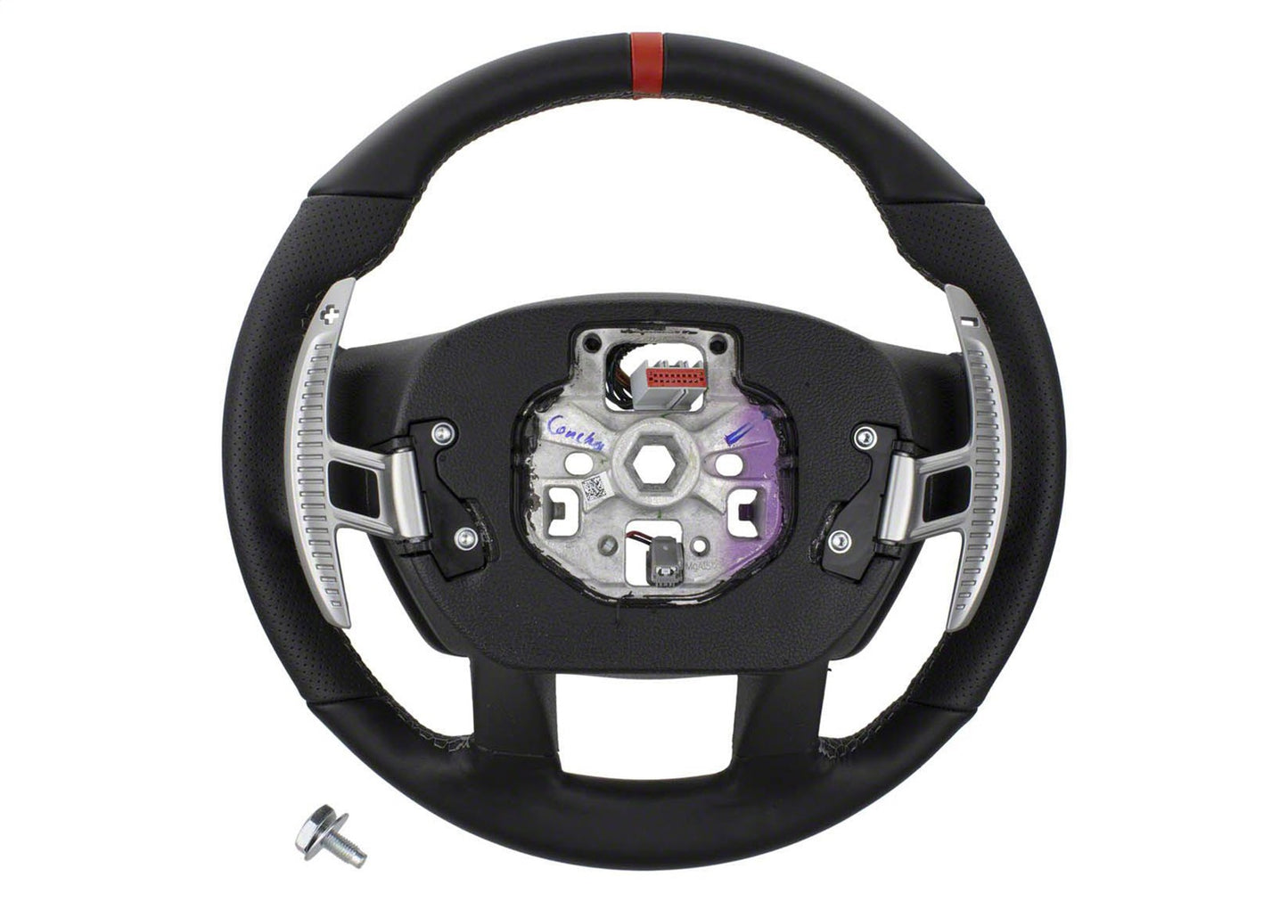 2015-2018 F-150 Raptor Performance Steering Wheel Kit-Red Sightline by Ford Performance Parts
