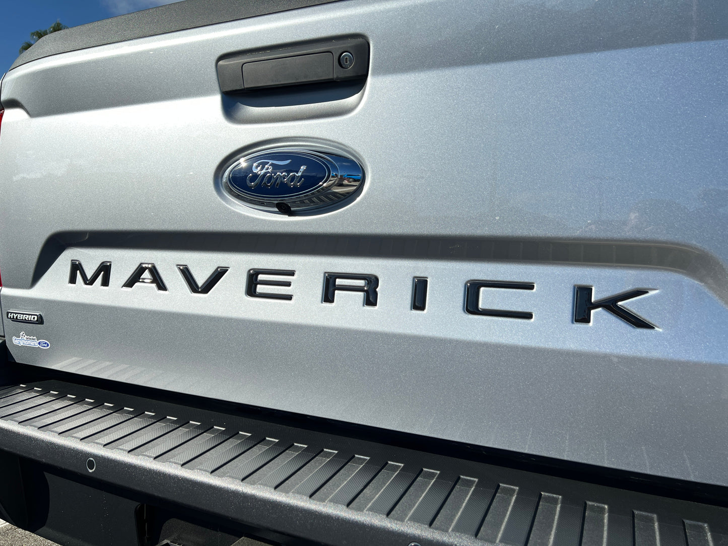 Tailgate Letter Inserts Fits 2022-2026 Ford Maverick by Tufskinz.com