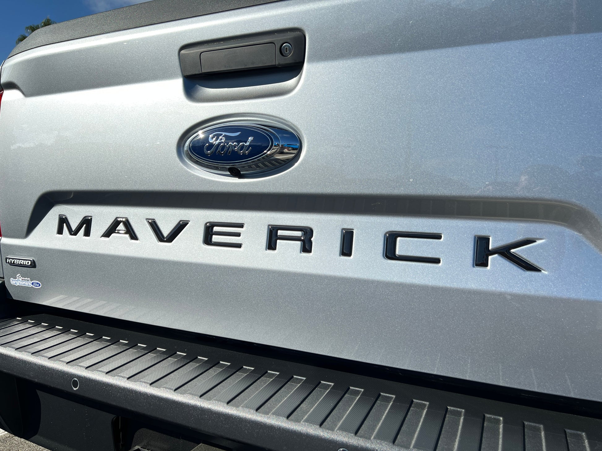 Tailgate Letter Inserts Fits 2022-2026 Ford Maverick by Tufskinz.com