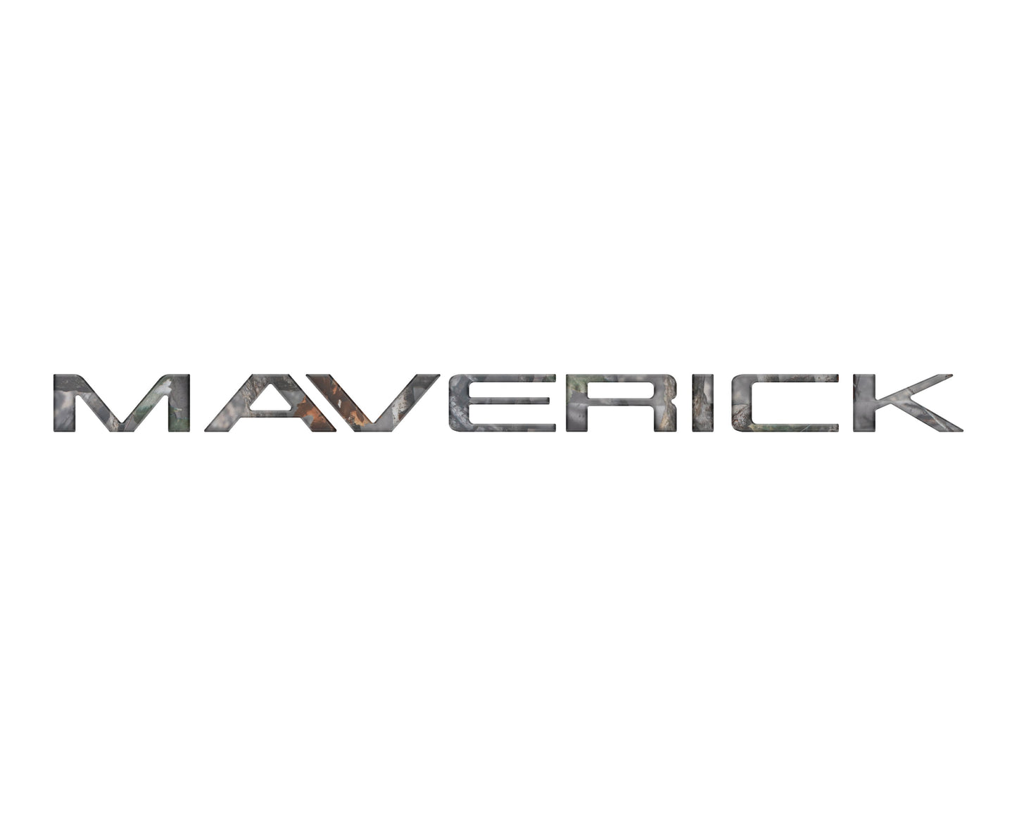 Tailgate Letter Inserts Fits 2022-2026 Ford Maverick by Tufskinz.com