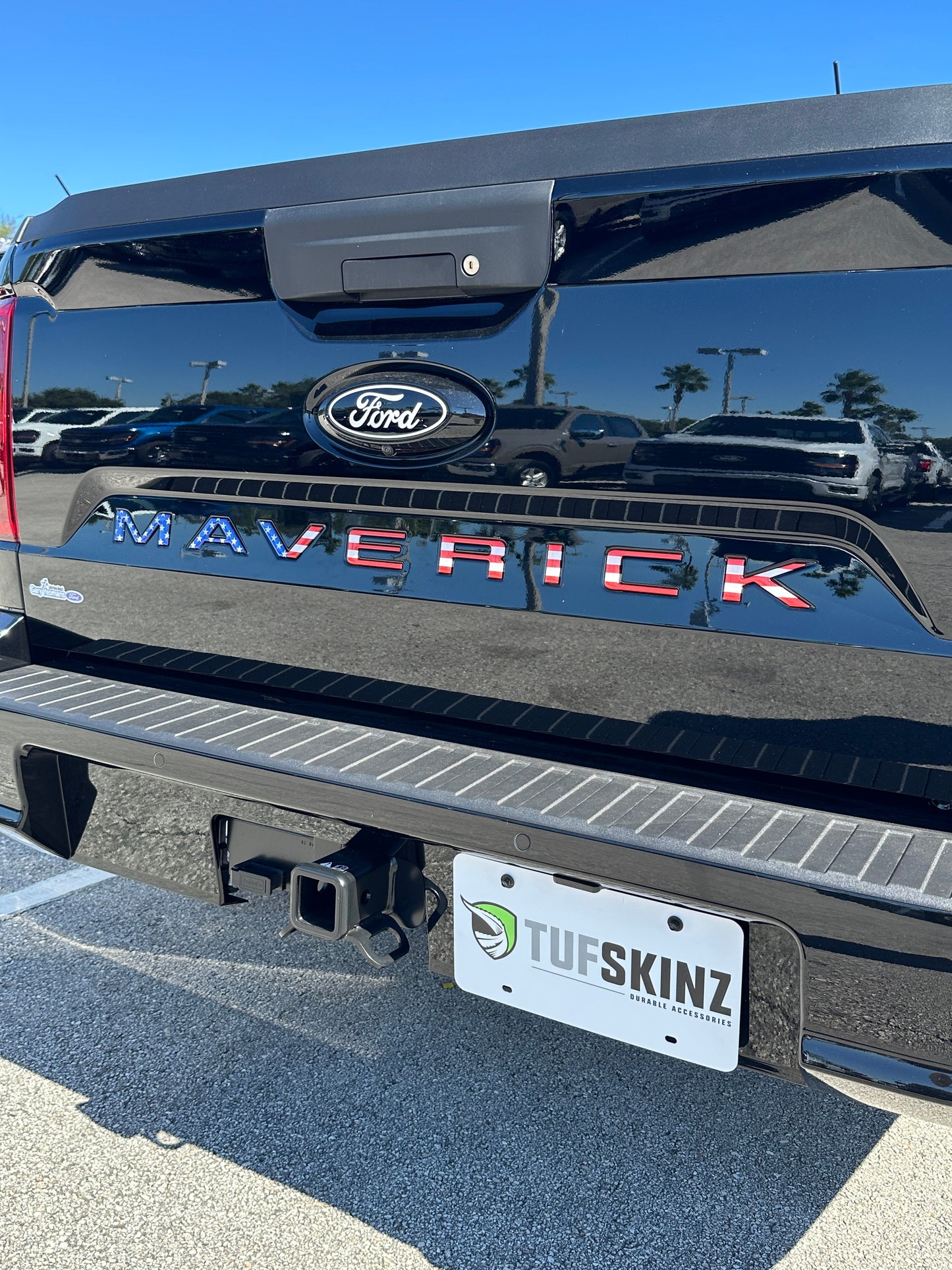 Tailgate Letter Inserts Fits 2022-2026 Ford Maverick by Tufskinz.com