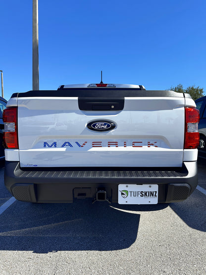 Tailgate Letter Inserts Fits 2022-2026 Ford Maverick by Tufskinz.com