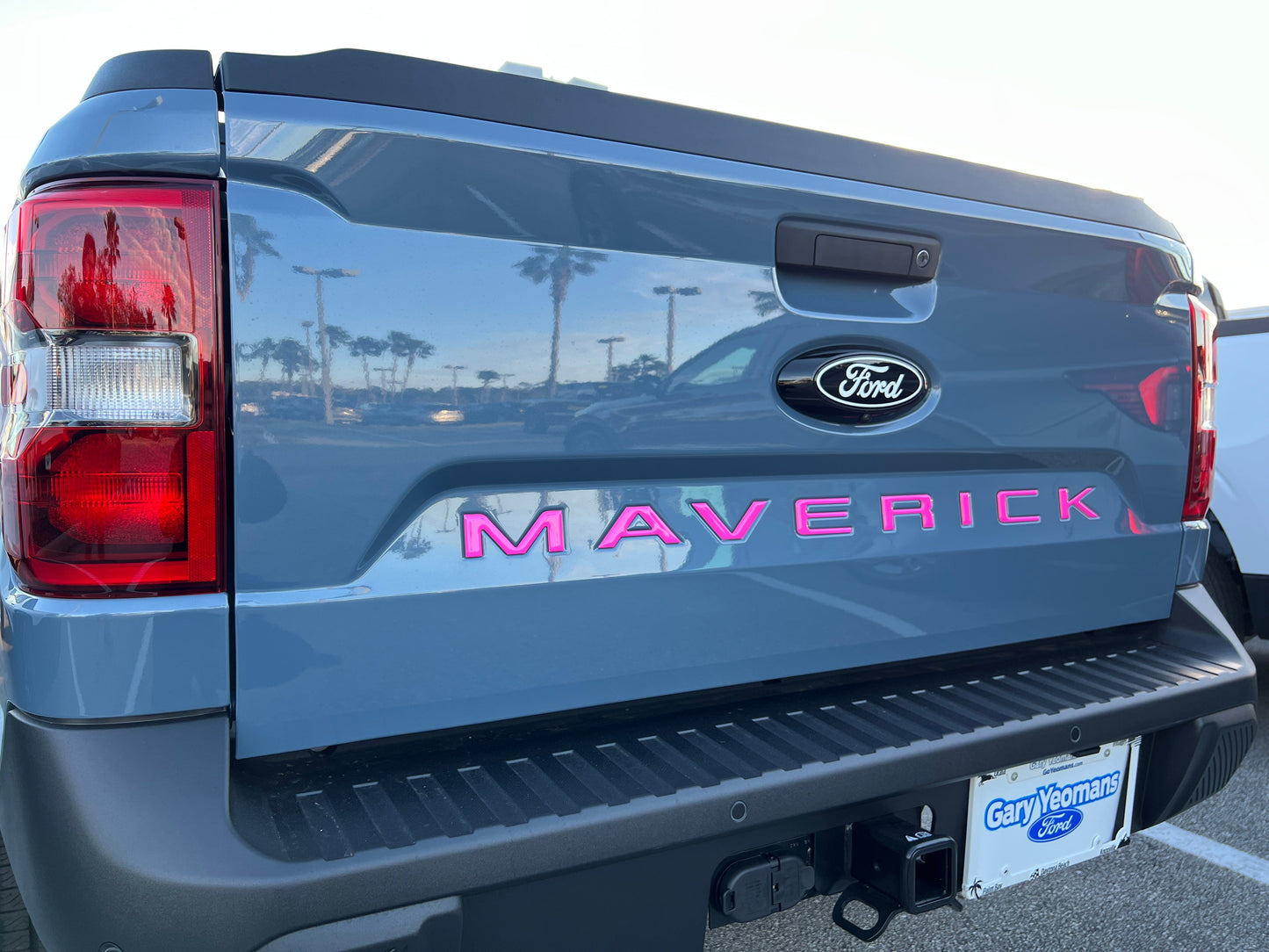 Tailgate Letter Inserts Fits 2022-2026 Ford Maverick by Tufskinz.com