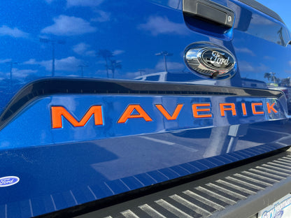 Tailgate Letter Inserts Fits 2022-2026 Ford Maverick by Tufskinz.com