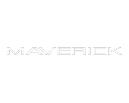 Tailgate Letter Inserts Fits 2022-2026 Ford Maverick by Tufskinz.com