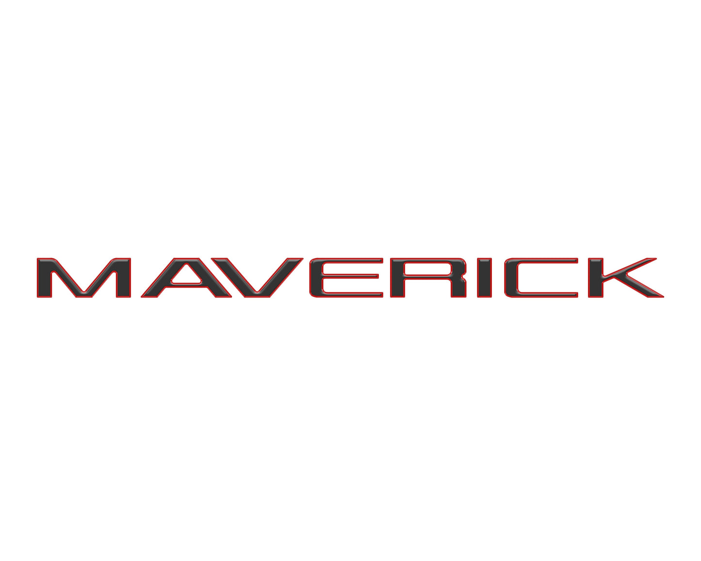 Tailgate Letter Inserts Fits 2022-2026 Ford Maverick by Tufskinz.com