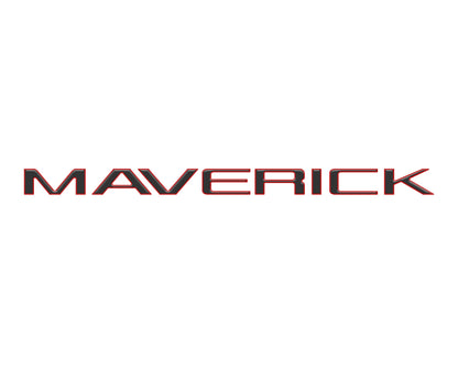 Tailgate Letter Inserts Fits 2022-2026 Ford Maverick by Tufskinz.com