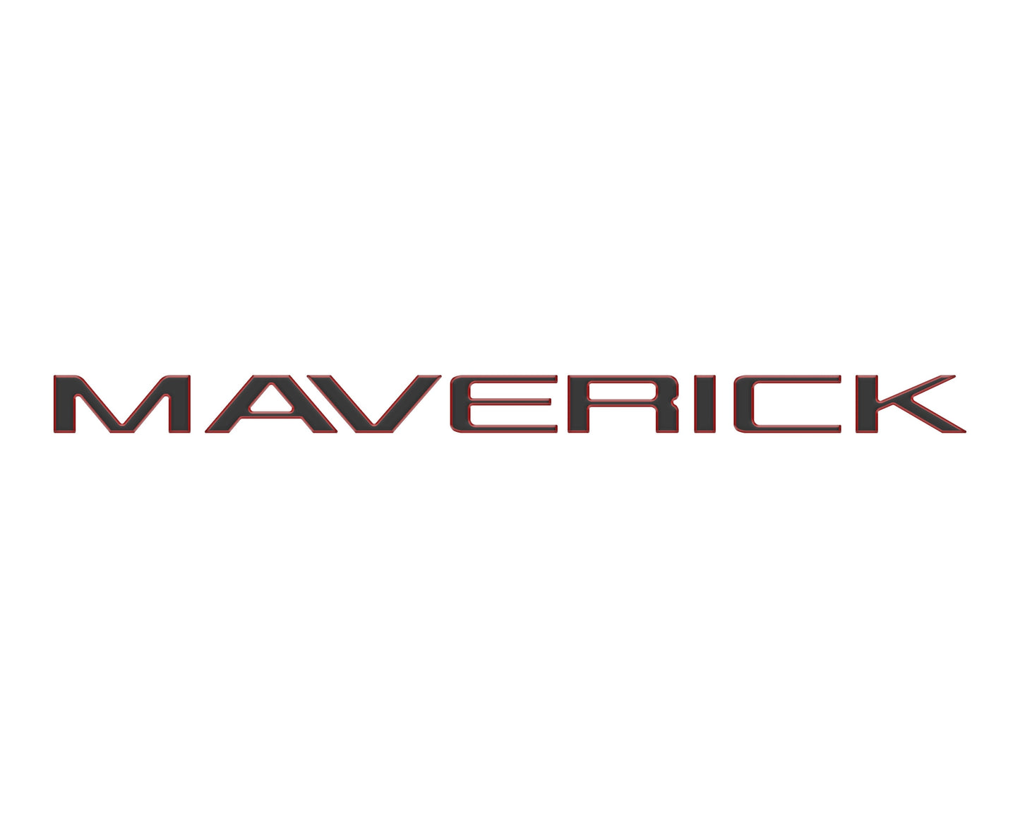 Tailgate Letter Inserts Fits 2022-2026 Ford Maverick by Tufskinz.com