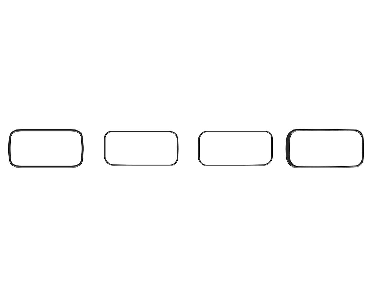 A/C Vent Accent Overlays Fits 2022-2024 Ford Maverick by Tufskinz.com