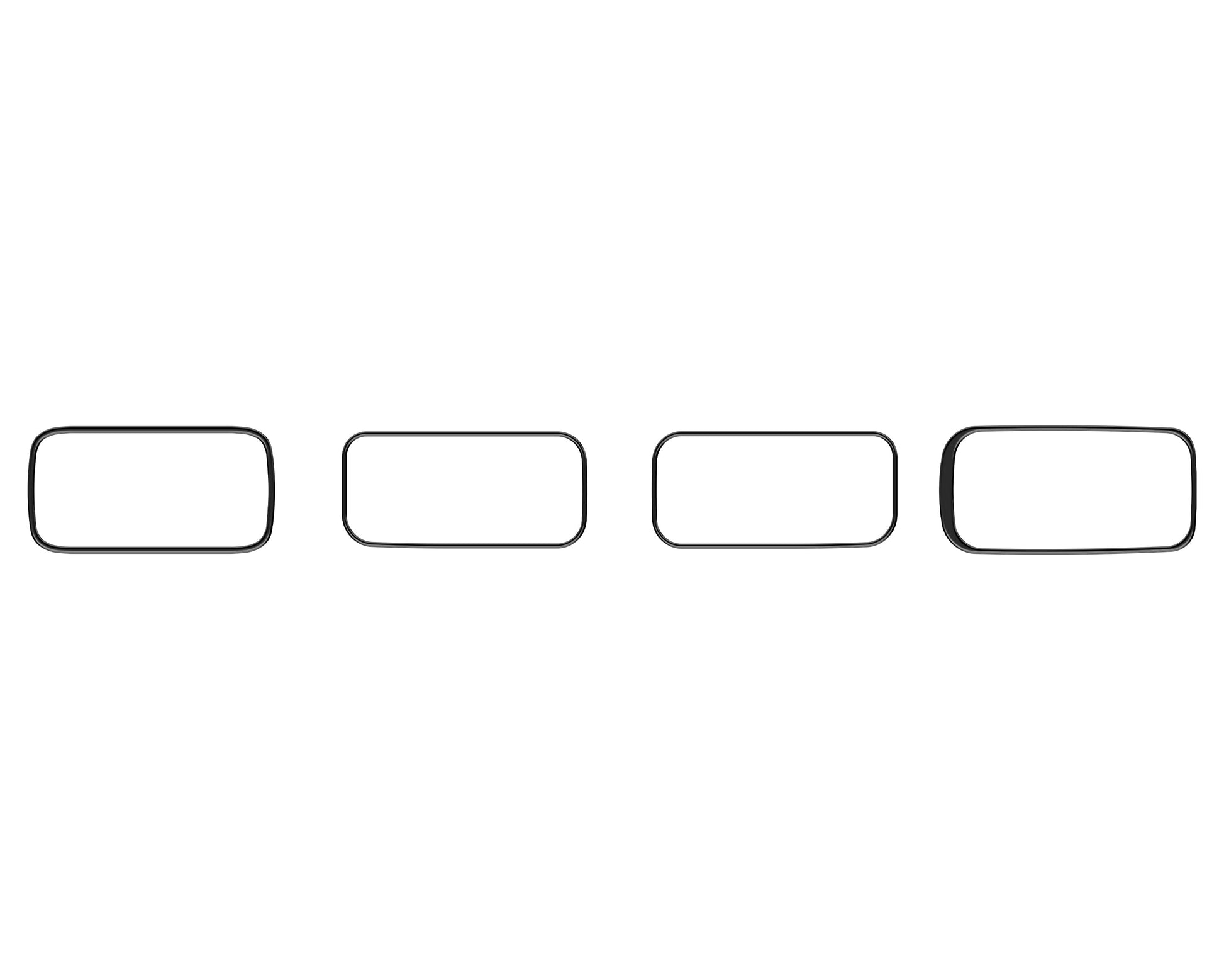 A/C Vent Accent Overlays Fits 2022-2024 Ford Maverick by Tufskinz.com