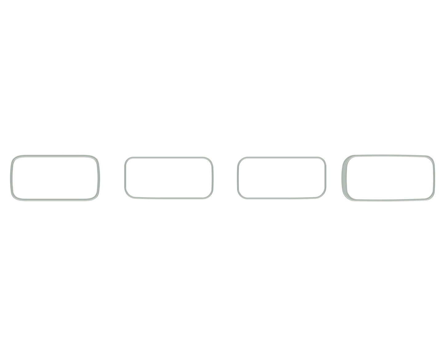 A/C Vent Accent Overlays Fits 2022-2024 Ford Maverick by Tufskinz.com