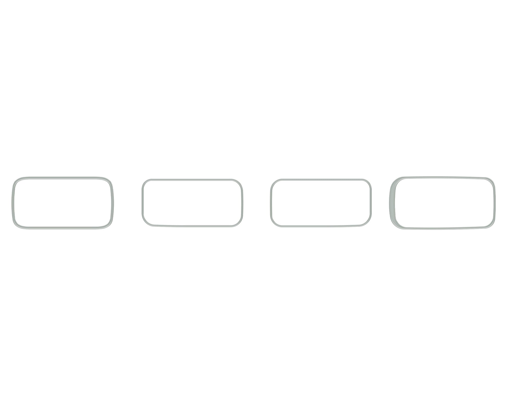 A/C Vent Accent Overlays Fits 2022-2024 Ford Maverick by Tufskinz.com