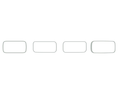 A/C Vent Accent Overlays Fits 2022-2024 Ford Maverick by Tufskinz.com