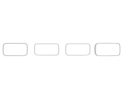 A/C Vent Accent Overlays Fits 2022-2024 Ford Maverick by Tufskinz.com