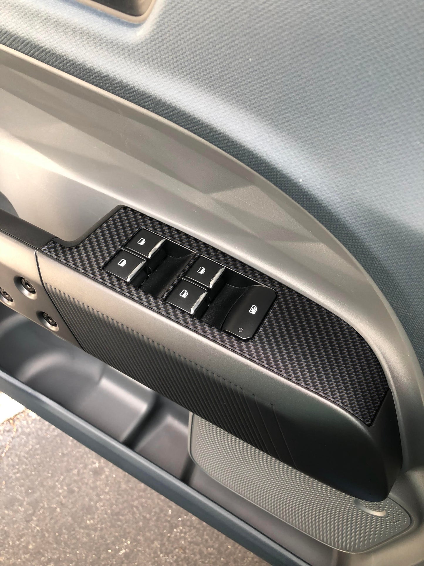 Door Switch Accent Overlays Fits 2022-2026 Ford Maverick by Tufskinz.com