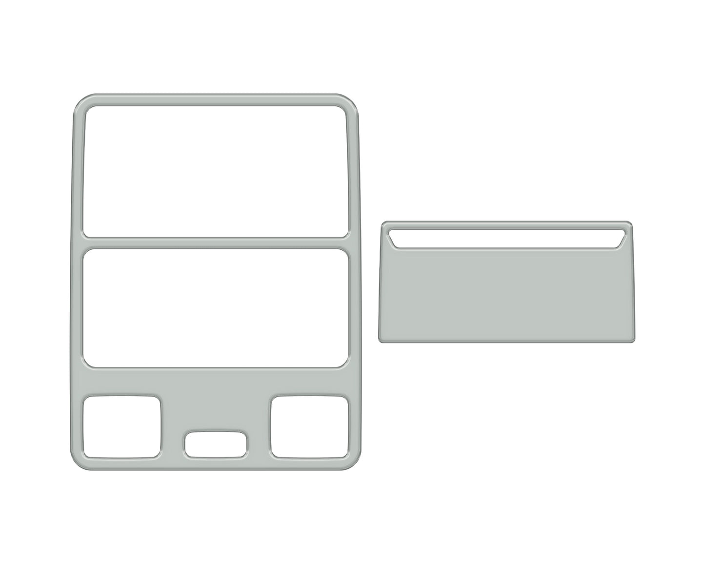 Overhead Console Accent Overlays Fits 2022-2026 Ford Maverick by Tufskinz.com