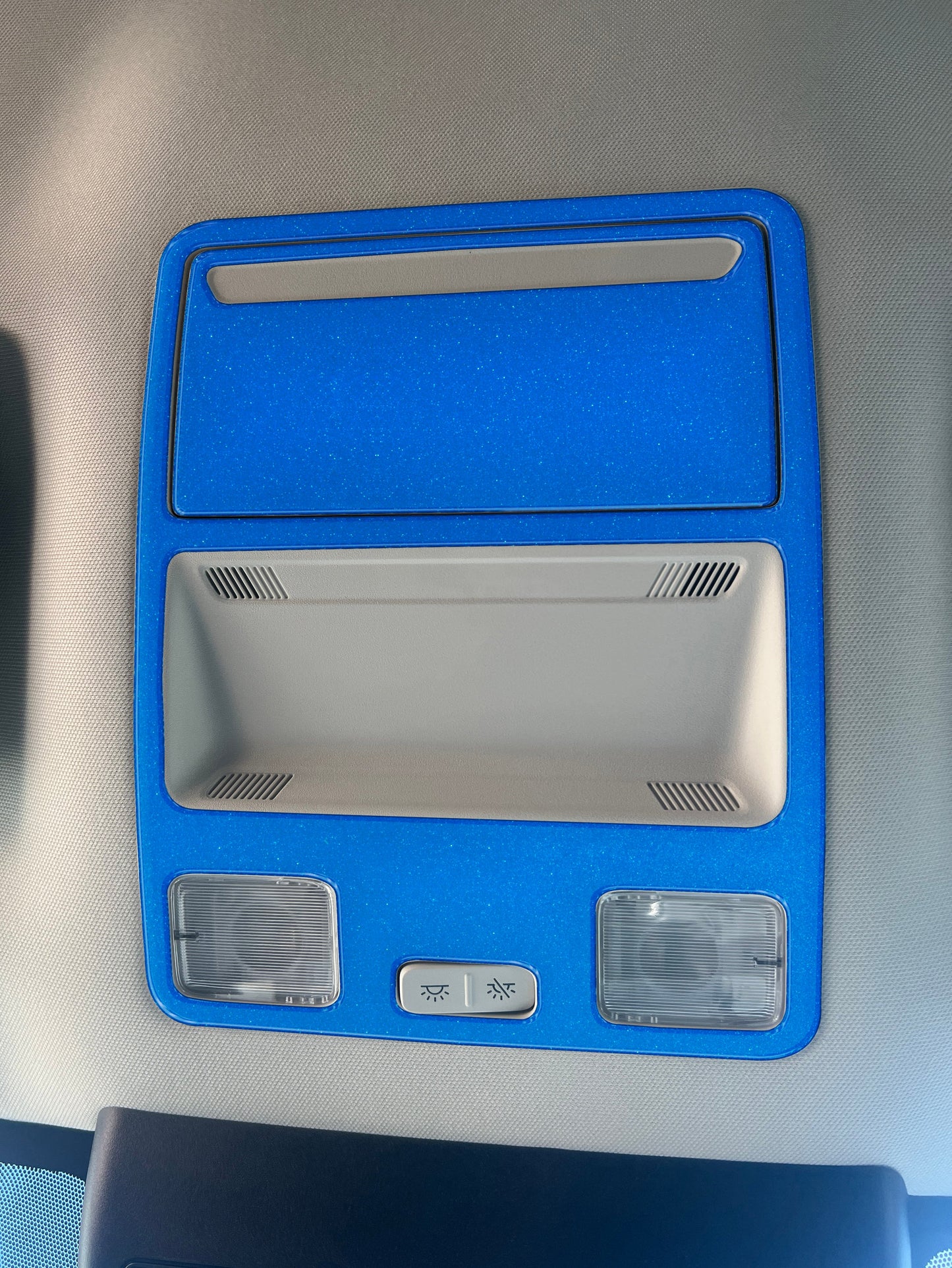 Overhead Console Accent Overlays Fits 2022-2026 Ford Maverick by Tufskinz.com