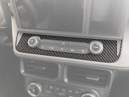 Radio Control Accent Overlay Fits 2022-2024 Ford Maverick by Tufskinz.com