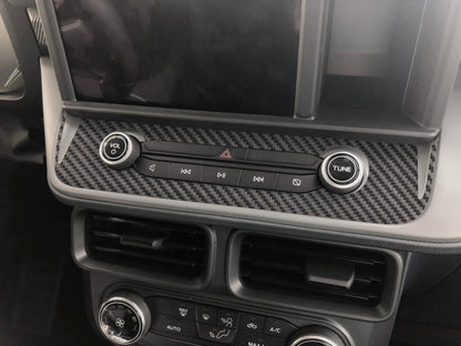 Radio Control Accent Overlay Fits 2022-2024 Ford Maverick by Tufskinz.com