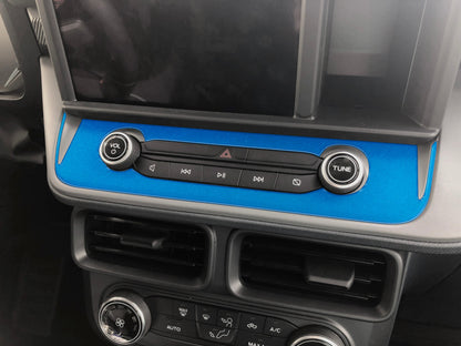 Radio Control Accent Overlay Fits 2022-2024 Ford Maverick by Tufskinz.com