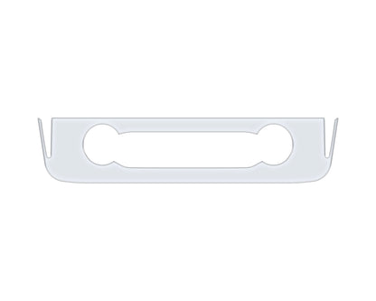 Radio Control Accent Overlay Fits 2022-2024 Ford Maverick by Tufskinz.com