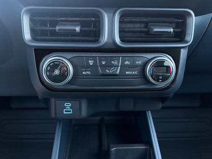 Climate Control Accent Overlay Fits 2022-2024 Ford Maverick by Tufskinz.com
