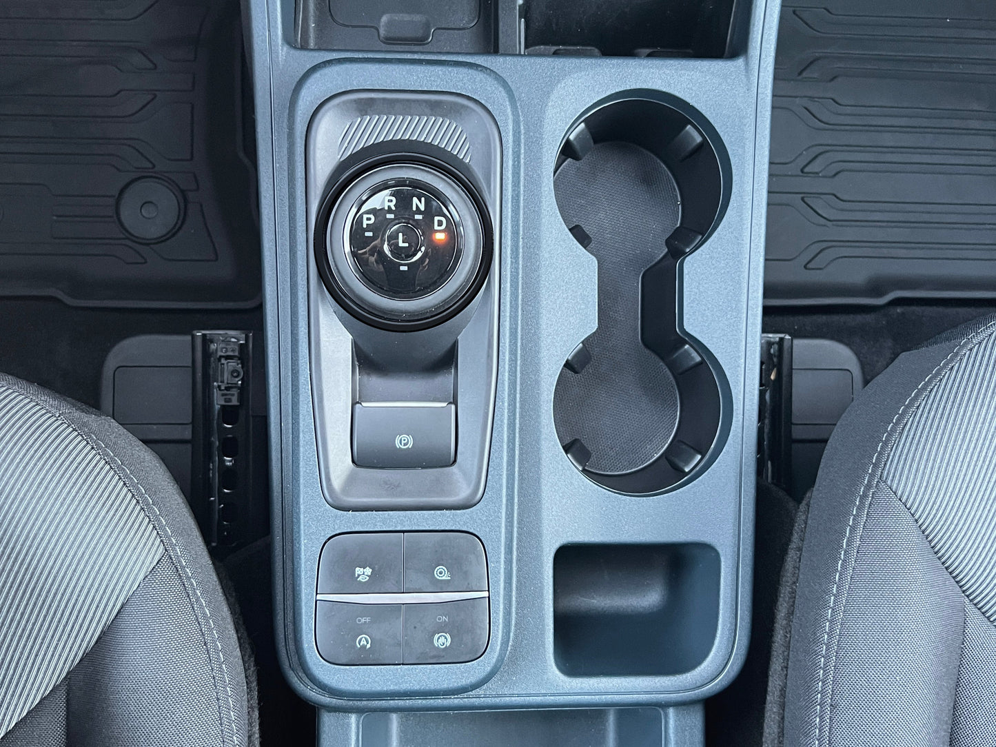 Gear Selector Accent Overlay Fits 2022-2026 Ford Maverick by Tufskinz.com