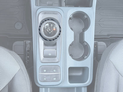 Gear Selector Accent Overlay Fits 2022-2026 Ford Maverick by Tufskinz.com