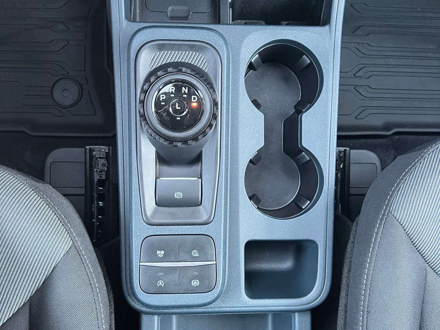 Gear Selector Accent Overlay Fits 2022-2026 Ford Maverick by Tufskinz.com