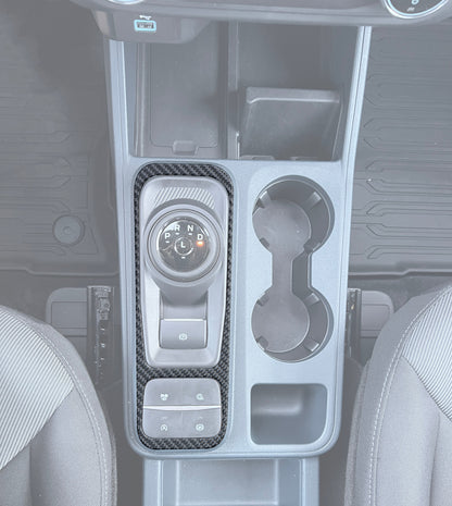 Center Console Accent Overlay Fits 2022-2026 Ford Maverick by Tufskinz.com