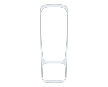 Center Console Accent Overlay Fits 2022-2026 Ford Maverick by Tufskinz.com