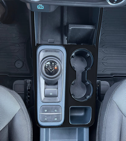 Center Console Surround Accent Overlay Fits 2022-2026 Ford Maverick by Tufskinz.com