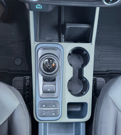 Center Console Surround Accent Overlay Fits 2022-2026 Ford Maverick by Tufskinz.com