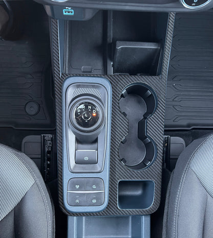 Center Console Surround Accent Overlay Fits 2022-2026 Ford Maverick by Tufskinz.com