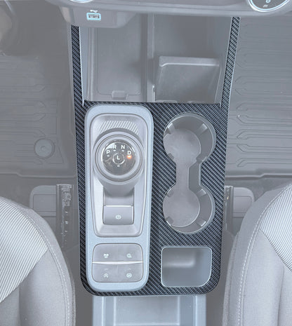 Center Console Surround Accent Overlay Fits 2022-2026 Ford Maverick by Tufskinz.com